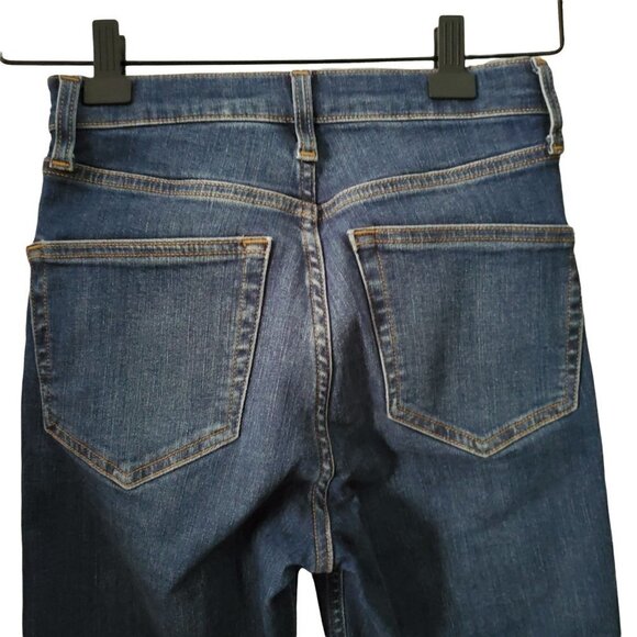 TOP Shop Moto Jamie Medium Wash Stretch High Rise Skinny Leg Denim Jeans Size 25 - Picture 4 of 9